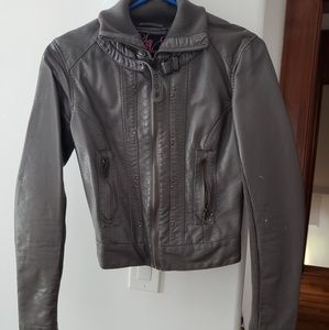 Pleather jacket